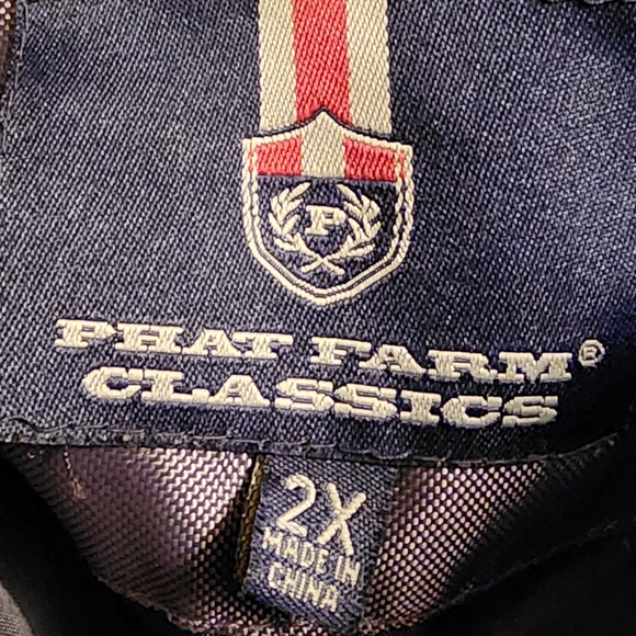 Men's Classic Phat Farm Black Puffer Jacket Size 2XL - Picture 5 of 5